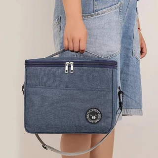 Bolsa Térmica Grande Feiminina Masculina Para Marmitas E Passeio 8 Lirtos