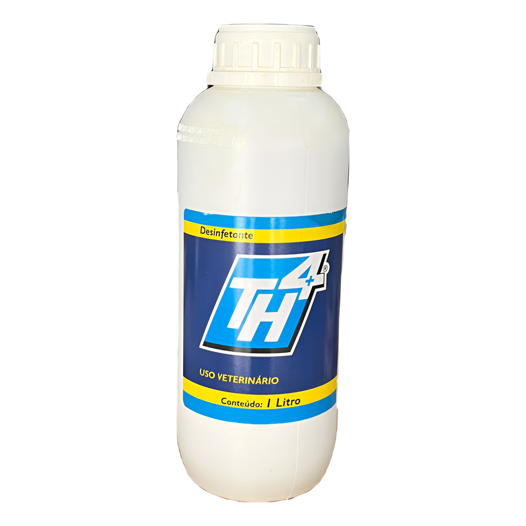 Th4 + Desinfetante Uso Veterinário Theseo - 1l | Shopee Brasil