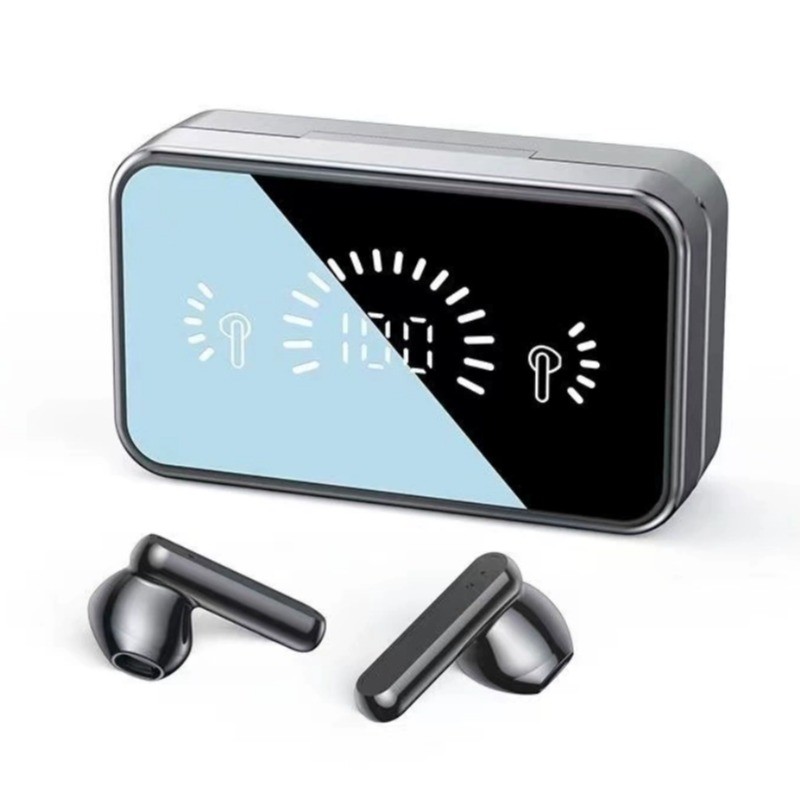 Fone De Ouvido Bluetooth TWS S20 Alto Espelho 5.2 Sem Fio Com Estéreo Binaural Touch HIFI