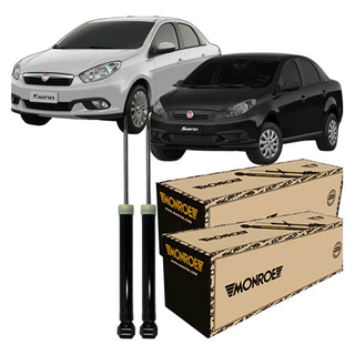 Par Amortecedor Traseiro Monroe Fiat Grand Siena 1.4 2013 em Oferta na Shopee