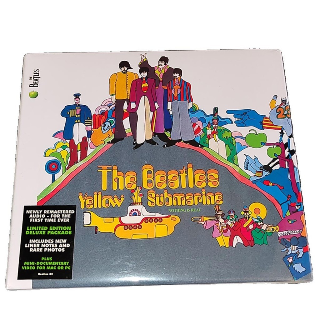 Original The Beatles Yellow Submarine CD Album [Lacrado] Marca