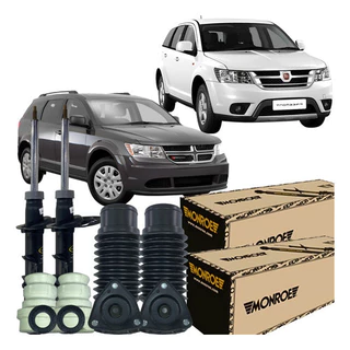 Kit Amortecedor Batente Coifa Dianteiro Freemont 2011 Á 2015 em Oferta na Shopee