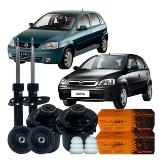 Par Amortecedor Dianteiro Coxim Coifa Batente Corsa Hatch em Oferta na Shopee