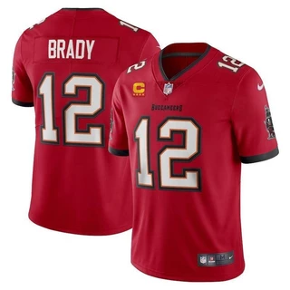 Camisa NFL Camiseta Tampa Bay Buccaneers Regata Tom Brady Red Limitada Americana De Futebol Jersey