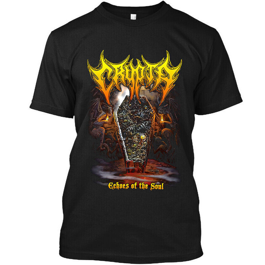 Camiseta Limitada Nova Popular Crypta Echoes Of The Soul Brasil Death ...