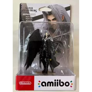 Original Nintendo Switch Super Smash Bros Sephiroth Amiibo Novo