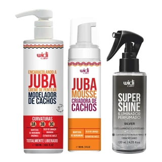 Kit Widi Care Creme Pentear + Mousse + Super Shine Silver