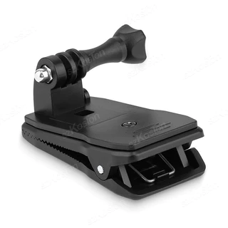 360 Rotação Mochila Clip Mount Para Gopro 12 11 10 9 8 7 6 DJI OSMO Ação 3 4 Camera Acessórios