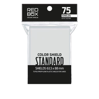 Sleeve Shield Redbox Padrão Branco 63,5 x 88 mm - 75 unidades