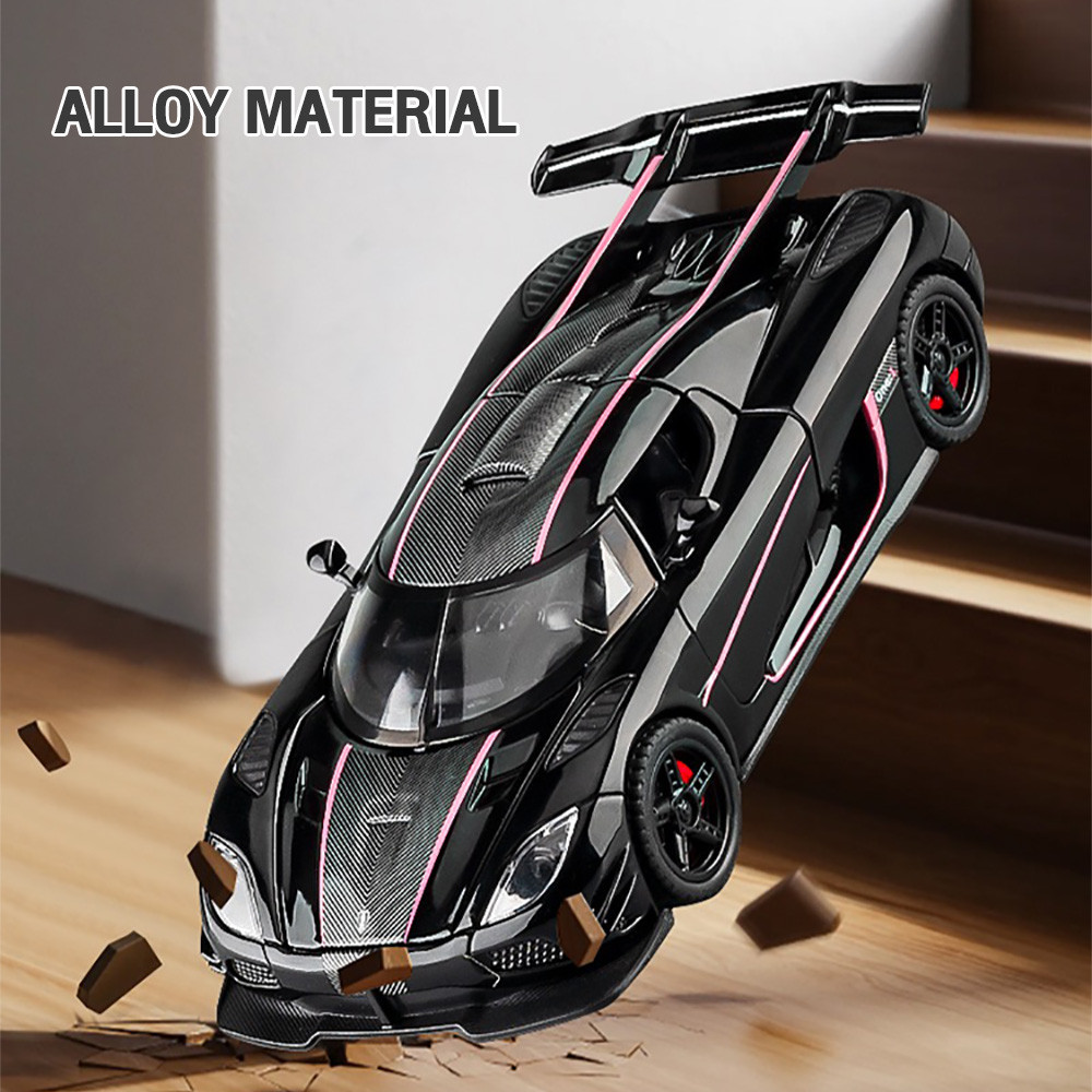 KLT 1 : 32 Koenigsegg One : 1 Supercar Metal Alloy Toys Car Modelo