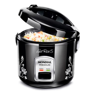 Panela Elétrica Mondial NPE-08-5X Fast Rice 5 Xícaras 400W