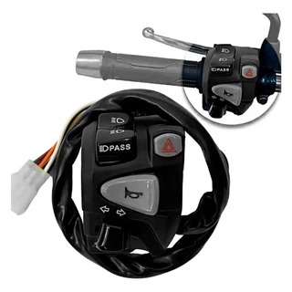 Punho Chave Luz Fan 150 Titan 150 2004 2013 Fan 125 2009 2013 Pisca Alerta Lampejo Cb 650 Nc 750 em Oferta na Shopee