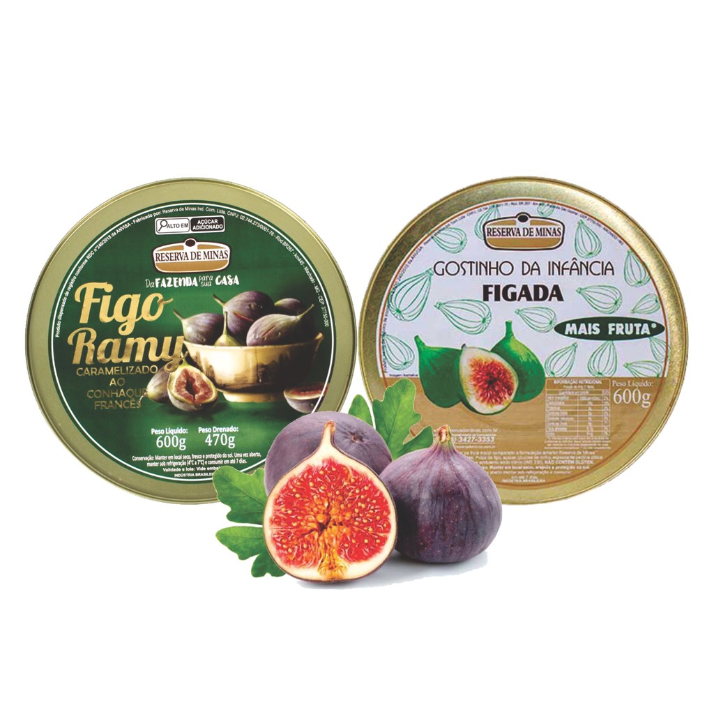 Kit Gourmet Reserva de Minas: Figada 600g e Figo Ramy 600g | Shopee Brasil
