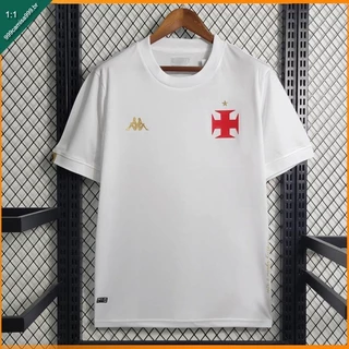 Camisa da Time Vasco Preto 2023 Branco B-S Equipe KJKD
