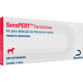 Senspert Parvovirose Cães 1 Test. - Dechra