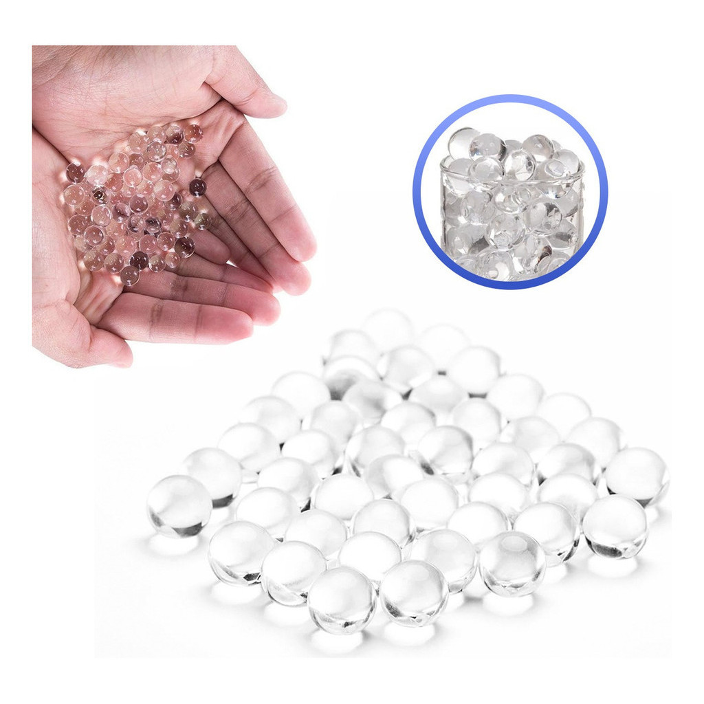 10000 Bolinhas De Gel Cresce Absorvem Água Orbs Vaso Planta