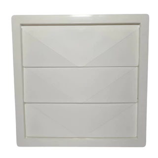Exaustor Para Banheiros Com Grade 100/125mm Branco