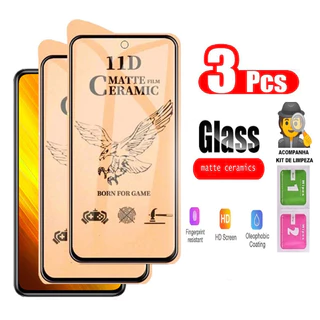 3 PCS Motorola moto Edge 50 Pro Vidro Cerâmico Mate Temperado Para 20 Fusion 30 Ultra 30 G31 G41 G22 G71 G60 G40 G60S Protetor De Tela Anti-Impressão Digital