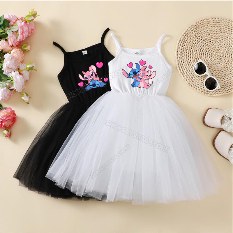 Vestido Tutu Infantil Meninas - Princesa Flores Verão Festa