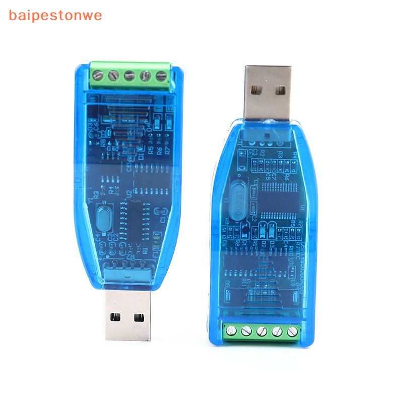 [baipestonwe] Industrial USB Para RS485 422 Conversor Proteção De Atualização RS485 Compatibilidade V2.0 Padrão RS-485 A Conector