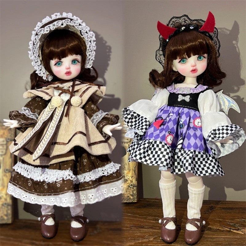 Saia Estilo Doll Forest Palace 30cm Menina BJD Replacement Lolita
