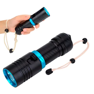 Lanterna Mergulho Led Profissional Luz Forte Impermeável