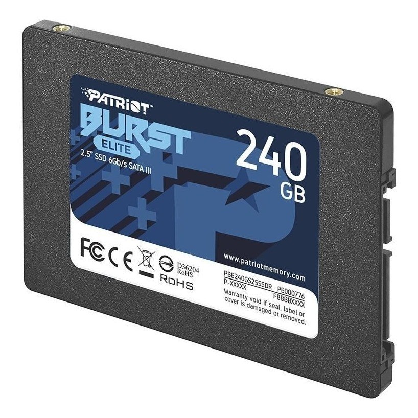 Ssd 240gb Patriot Burst Elite 2.5 Sata 3 Pbe240gs25ssdr