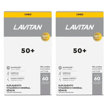 Kit 2 und Lavitan 50 com 60 Cpr