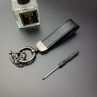 Chaveiro De Couro De Moda Para Auto/Popular Anel Fivela De Horseshoe/Decoração Pingente Carro/Acessórios Chaveiros