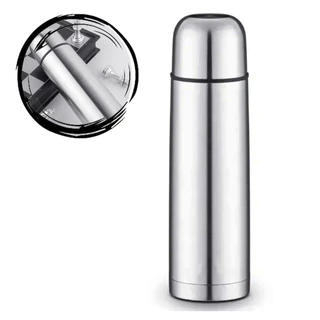 Garrafa Inox Quente E Frio C/ Sistema Anti-gotejamento 350ML