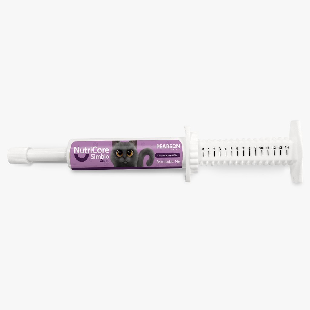 Suplemento Simbiótic Nutricore Simbio para Gatos 14g Pearson | Shopee ...