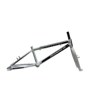 Quadro/garfo 20 Monaco Cross Ride Branco