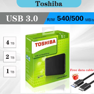 HD Externo Portable Toshiba 1TB 2TB 4TB Disco rígido externo Usb 3.0 Unidade De Disco Rígido Externo 2tb Hard Drive