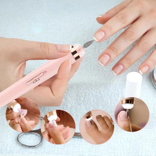 Lixadeira Elétrica Portátil 5 em 1 – Sem Fio/ Recarregável/ Profissional Para Unhas/ Manicure/ Pedicure e Nail Art - WL em Oferta na Shopee