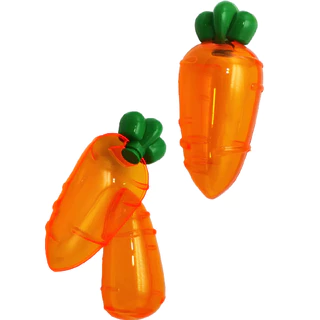 Kit 24un Lembrancinha Cenoura Plástico Acrílico Baleiro Páscoa em Oferta na Shopee