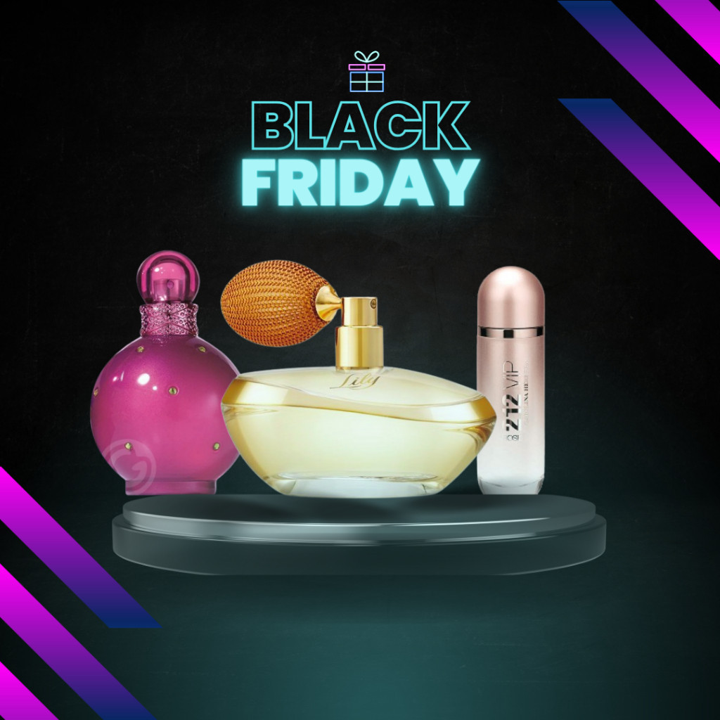 KIT 3 perfumes 100 fragrância importado Feminino Fantasy , Lily, vip ...