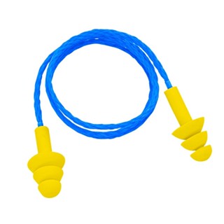 Protetor auditivo de copolímero tipo plug com cordão - Delta Plus