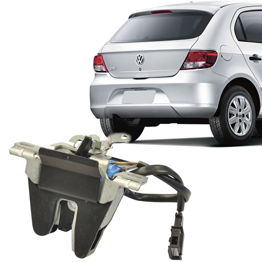 Fechadura Trava Interna Elétrica Porta Malas Vw Volkswagem Gol Novo GV GVI GVII G5 G6 G7 2008 - 2016