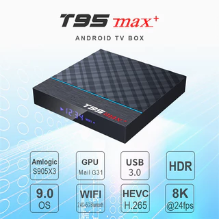 T95 MAX+PLUS S905X3 S905X3 8K Android 9