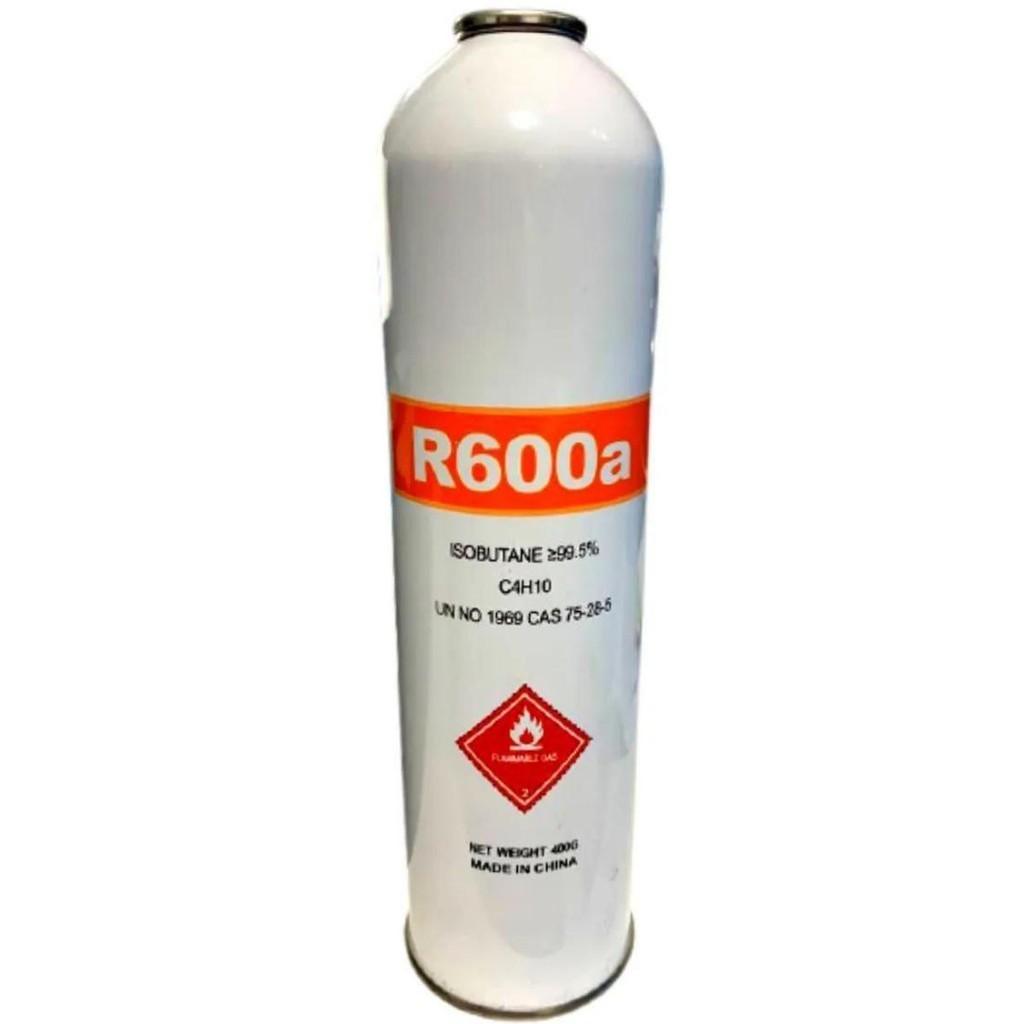 Lata R600 Gas Refrigerant 420g Para Refrigeradores | Shopee Brasil