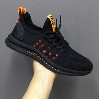Sapatos de Moda Tênis de Moda Tênis de malha masculina Casual Leve e Confortável Tênis de passeio Tamanho grande: 39-47