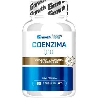 Coenzima Q10 (100mg) (COQ10) - (60 Cápsulas) - Growth Supplements