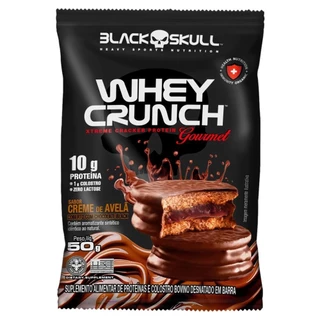 Alfajor Black Skull Creme de Avelã 50g