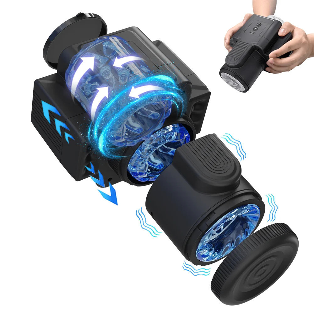 Telescopic Masculino Masturbador Homem Equipamento de Masturbação Automática Pussy Sex Tool Adulto Brinquedos para Homens Masurbator Cup for Men