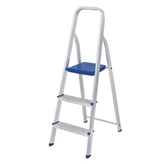 Escada Mor Alumínio 3 Degraus uso Doméstico em Oferta na Shopee