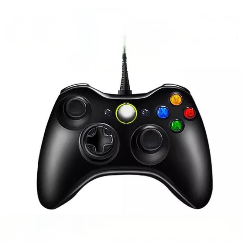 Controle De Xbox 360 Com Fio Para Video Game e PC Joystick Jogo
