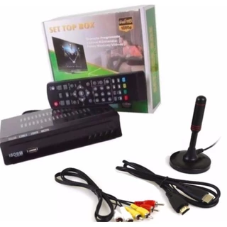 Conversor Tv de Sinal Analógico Para Digital com Antena interna HDTV