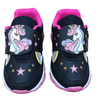 TENIS INFANTIL MENINA FECHAMENTO VELCRO CALCE FACIL COM LUZINHA