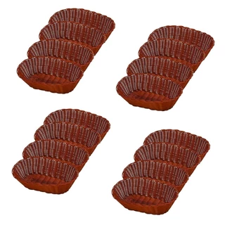 Kit 12 Cesta Oval 23cm - Tuut em Oferta na Shopee