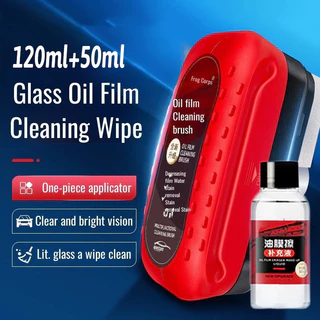 Filme Escova De Limpeza, Remover Teimoso Mancha/Escala, Não Danificar O Vidro] Poderoso Auto Interior Glass Cleaner